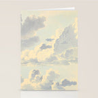 Watercolor Painting Sunrise Clouds Stationery Card Gallery Image 2