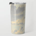 Watercolor Painting Sunrise Clouds Travel Mug Gallery Image 3