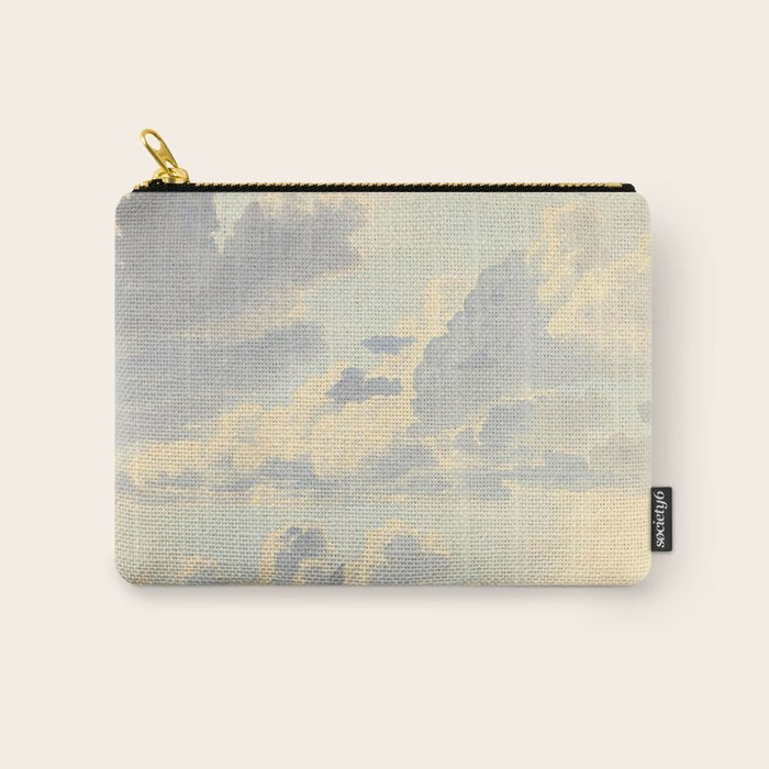 Watercolor Painting Sunrise Clouds Carry All Pouch Gallery Image 1