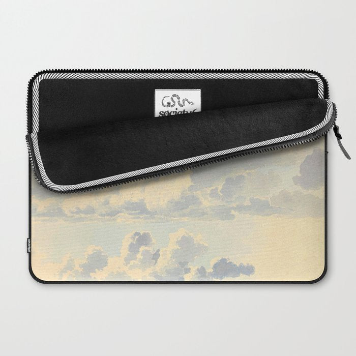 Watercolor Painting Sunrise Clouds Laptop Sleeve Gallery Image 2