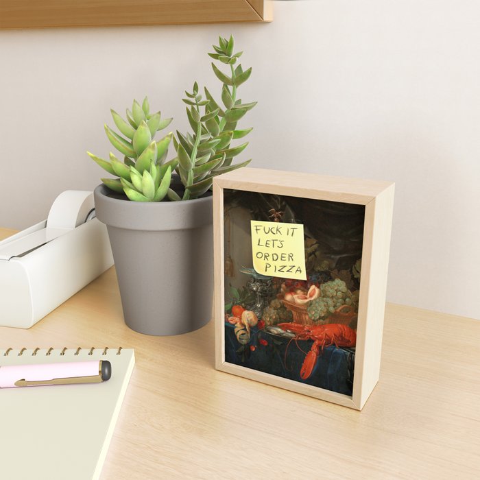 Let's Order Pizza Mini Art Print Gallery Image 2
