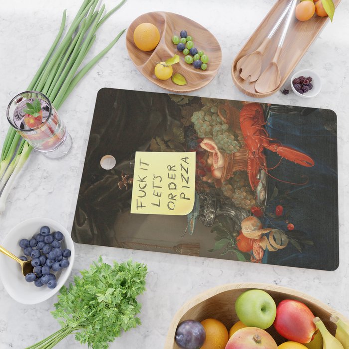 Let's Order Pizza Cutting Board Gallery Image 2