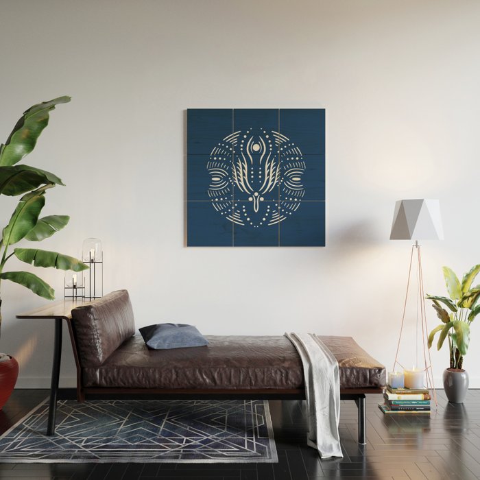 Sacred Mandala Wood Wall Art Gallery Image 2