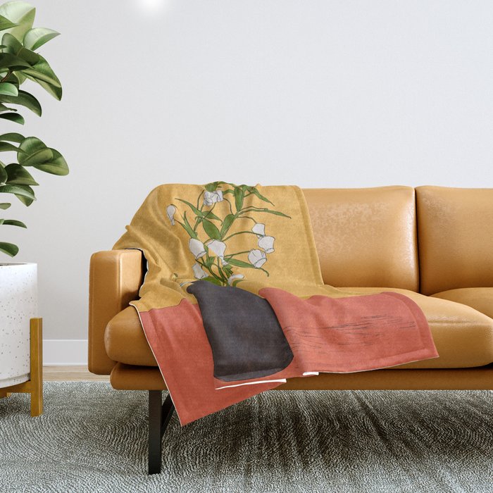 Branch Gift Sunset Throw Blanket Gallery Image 1