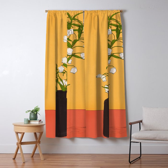 Branch Gift Sunset Window Curtain Gallery Image 5