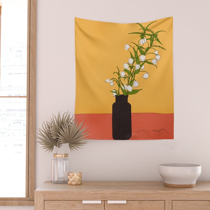 Branch Gift Sunset Wall Tapestry Gallery Image 2