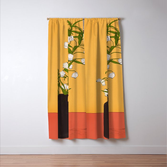 Branch Gift Sunset Window Curtain Gallery Image 3