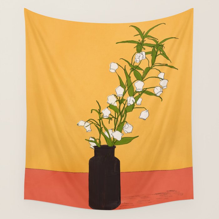 Branch Gift Sunset Wall Tapestry Gallery Image 1