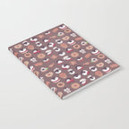 Cookie & cream & penguin - brown  pattern Notebook Gallery Image 2