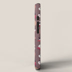 Cookie & cream & penguin - brown  pattern iPhone Case Gallery Image 2