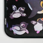 Penguin day - Name /dark Laptop Sleeve Gallery Image 3