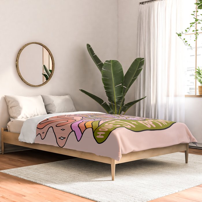 Sagittarius Mushroom Comforter Gallery Image 2