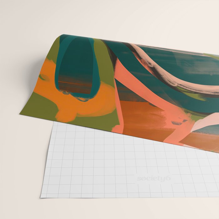 Modern Abstract Art 152 Wrapping Paper Gallery Image 2