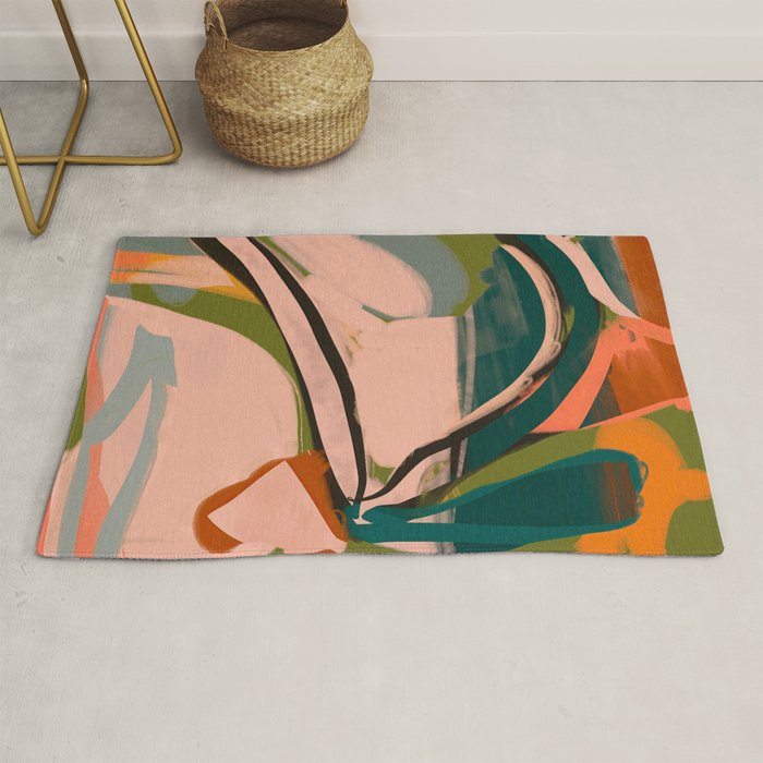 Modern Abstract Art 152 Rug Gallery Image 1