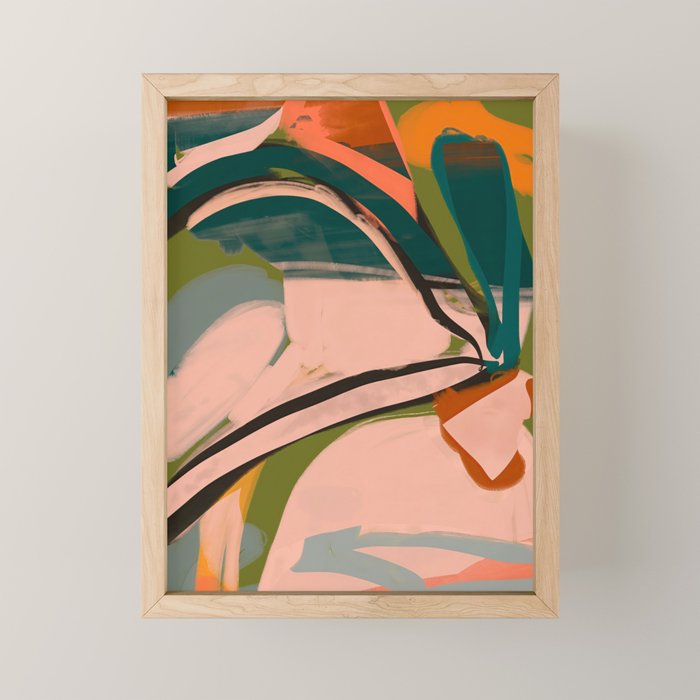 Modern Abstract Art 152 Mini Art Print Gallery Image 1
