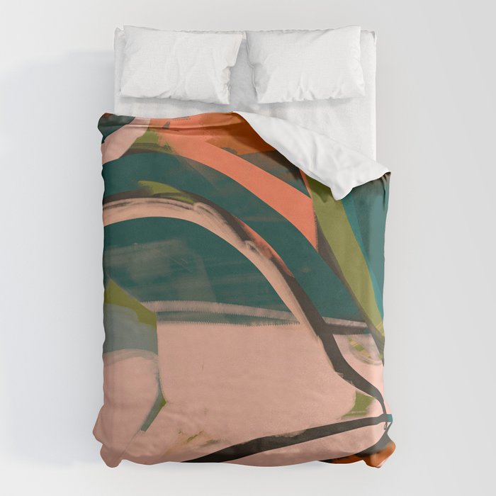 Modern Abstract Art 152 Duvet Cover Gallery Image 1