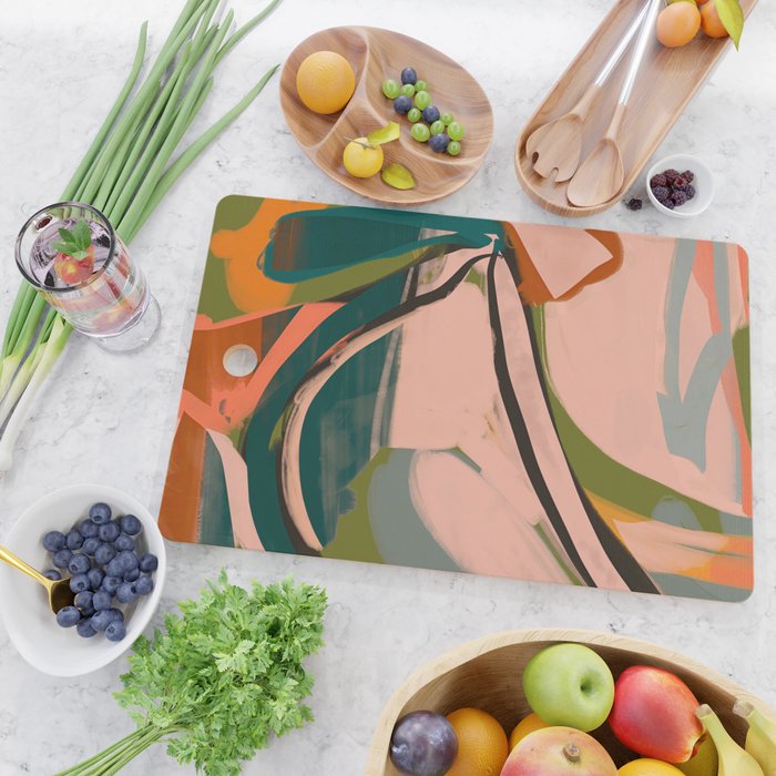 Modern Abstract Art 152 Cutting Board Gallery Image 2