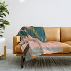 Modern Abstract Art 152 Throw Blanket Gallery Image 1