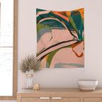 Modern Abstract Art 152 Wall Tapestry Gallery Image 2