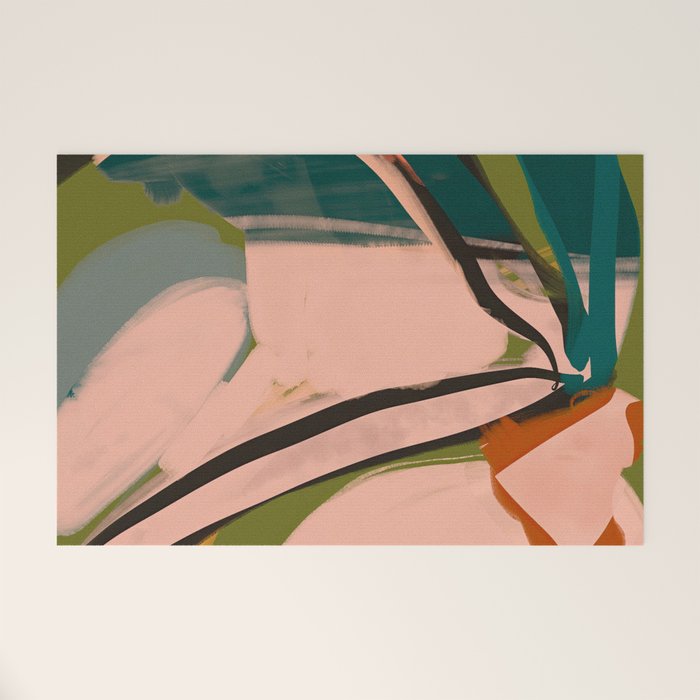 Modern Abstract Art 152 Welcome Mat Gallery Image 1