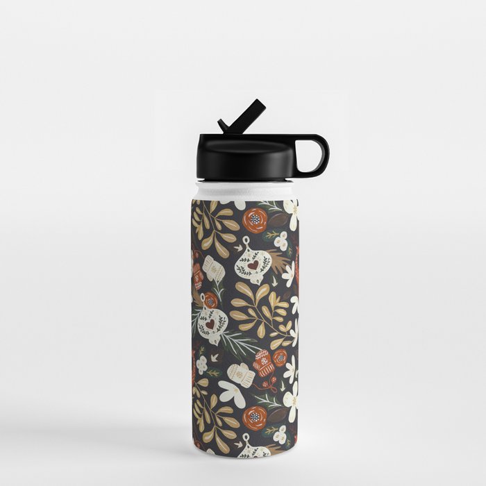 Christmas holiday night III Water Bottle Gallery Image 1