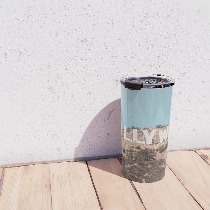 Hollywood Sign Travel Mug Gallery Image 4