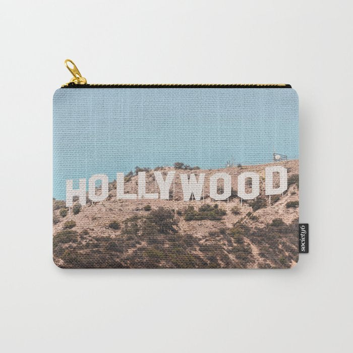Hollywood Sign Carry All Pouch Gallery Image 1