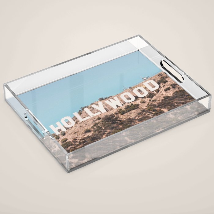 Hollywood Sign Acrylic Tray Gallery Image 1
