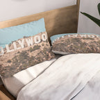 Hollywood Sign Pillow Sham Gallery Image 2