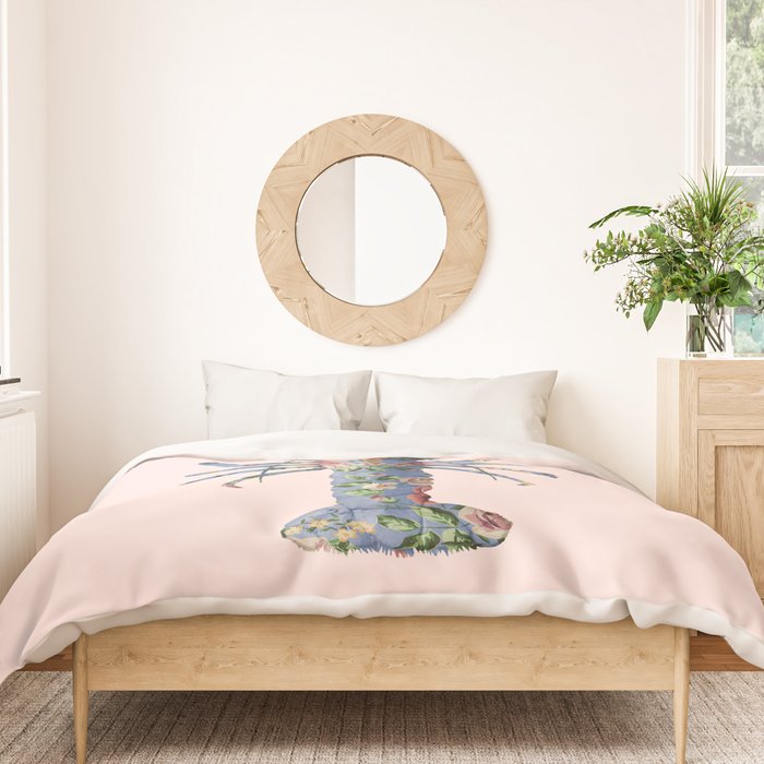 FLORAL LOBSTER Duvet Cover Gallery Image 3
