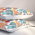 Siamese Fighting Fish - Orange & Blue Pillow Sham Gallery Image 3