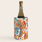 Siamese Fighting Fish - Orange & Blue Wine Chiller Gallery Image 1