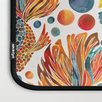 Siamese Fighting Fish - Orange & Blue Laptop Sleeve Gallery Image 3