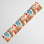 Siamese Fighting Fish - Orange & Blue Table Runner Gallery Image 3