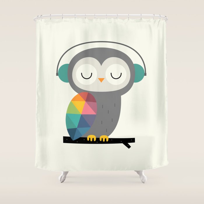 Owl Time Shower Curtain Gallery Image 1