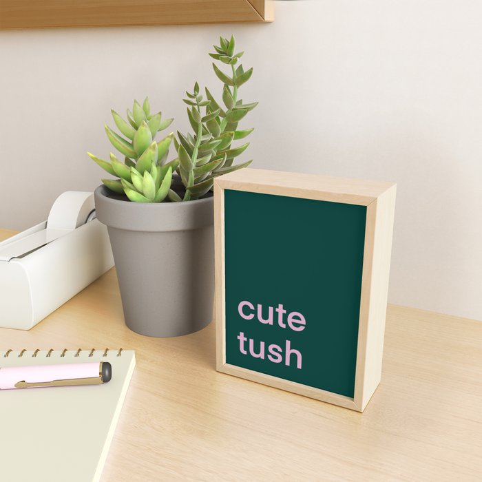 Cute Tush Mini Art Print Gallery Image 2