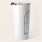 Everything Was Beautiful and Nothing Hurt Travel Mug Gallery Image 3