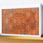 Oriental Vitange Moroccan Rug Design Wall Mural Gallery Image 2