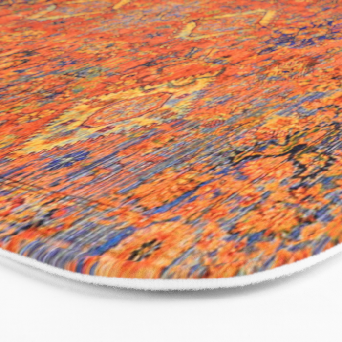 Oriental Vitange Moroccan Rug Design Bath Mat Gallery Image 3