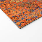 Oriental Vitange Moroccan Rug Design Welcome Mat Gallery Image 2