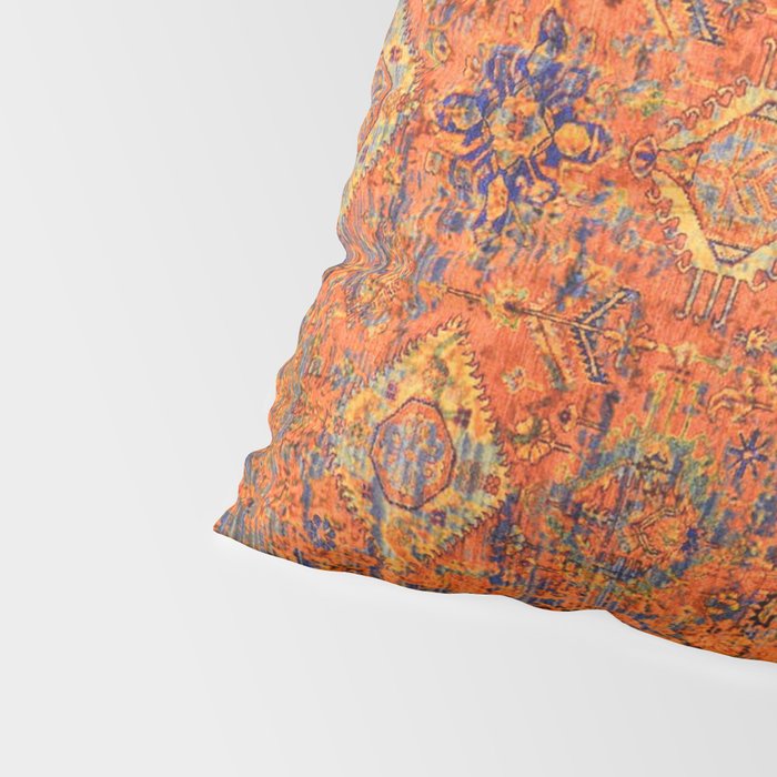 Oriental Vitange Moroccan Rug Design Pillow Sham Gallery Image 4