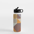 Geometric Shapes & Colors #1 Water Bottle Gallery Image 1