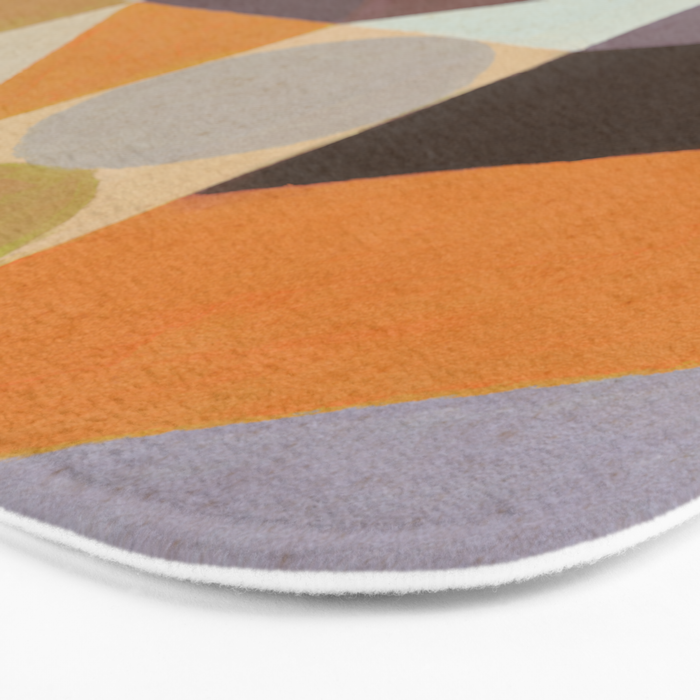 Geometric Shapes & Colors #1 Bath Mat Gallery Image 3