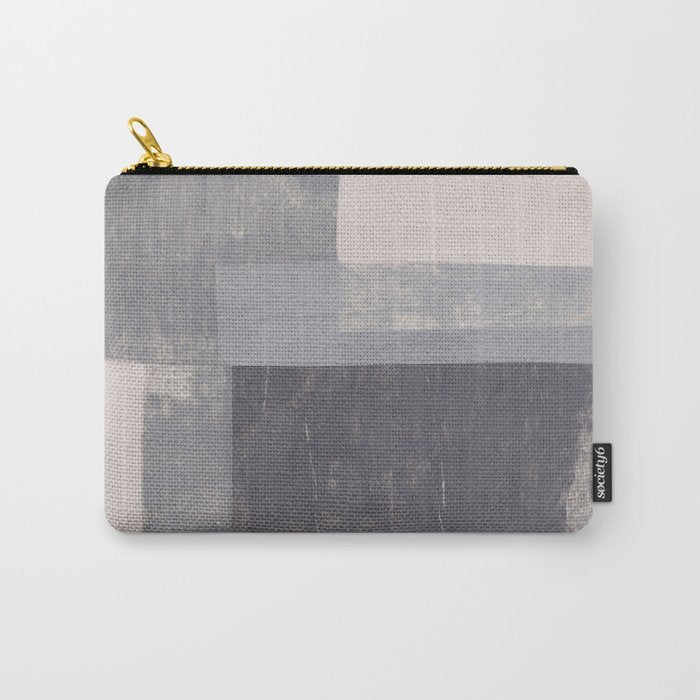 Gray Blocks #2 Carry All Pouch Gallery Image 1
