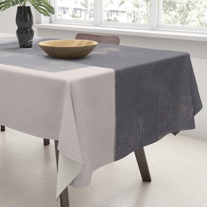 Gray Blocks #2 Tablecloth Gallery Image 3