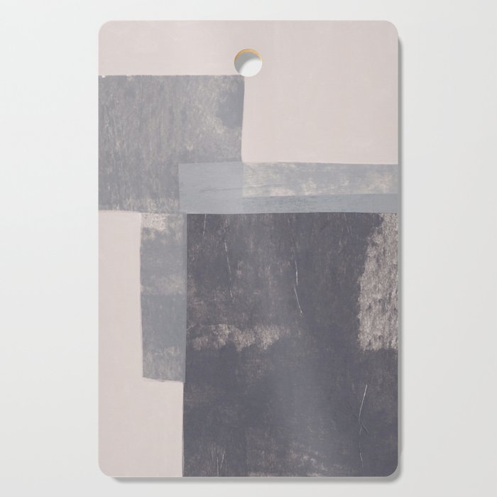 Gray Blocks #2 Cutting Board Gallery Image 1