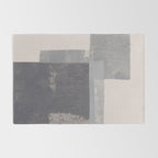 Gray Blocks #2 Rug Gallery Image 2