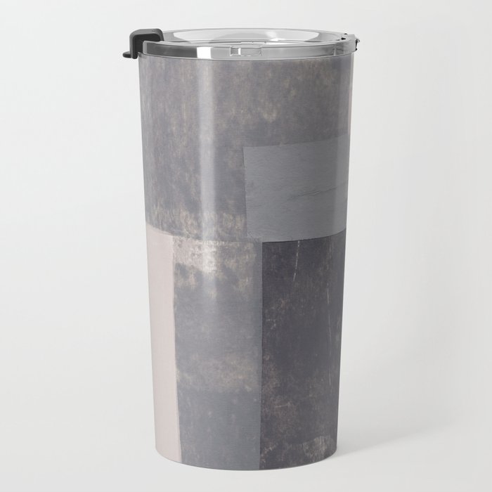 Gray Blocks #2 Travel Mug Gallery Image 3