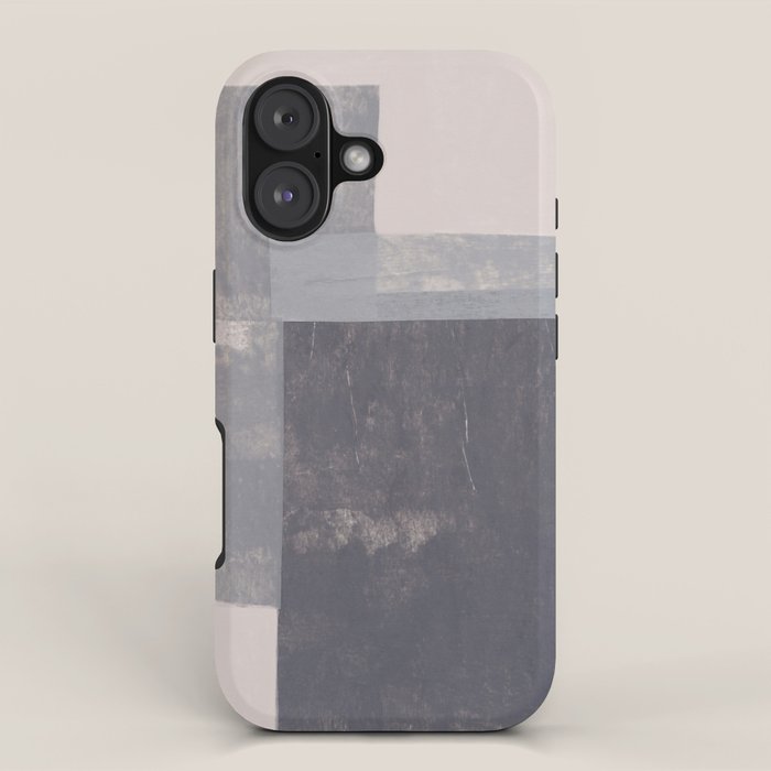 Gray Blocks #2 iPhone Case Gallery Image 1