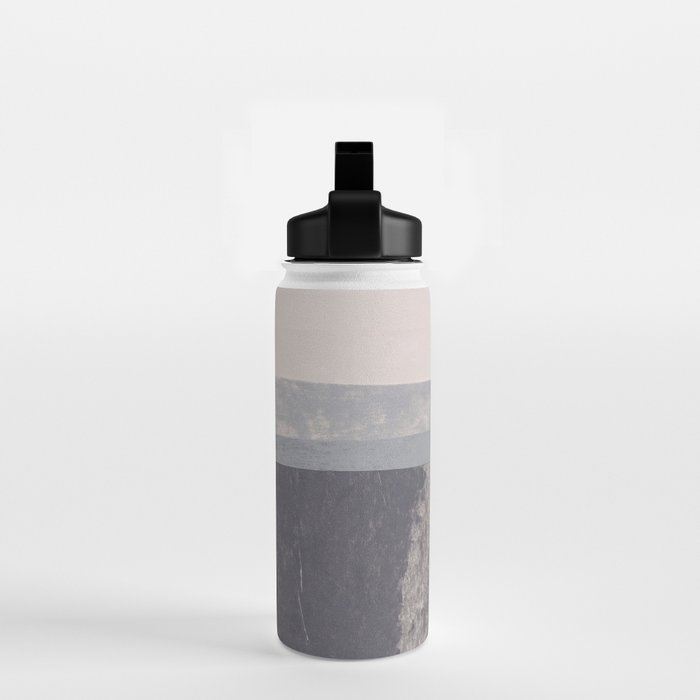 Gray Blocks #2 Water Bottle Gallery Image 2